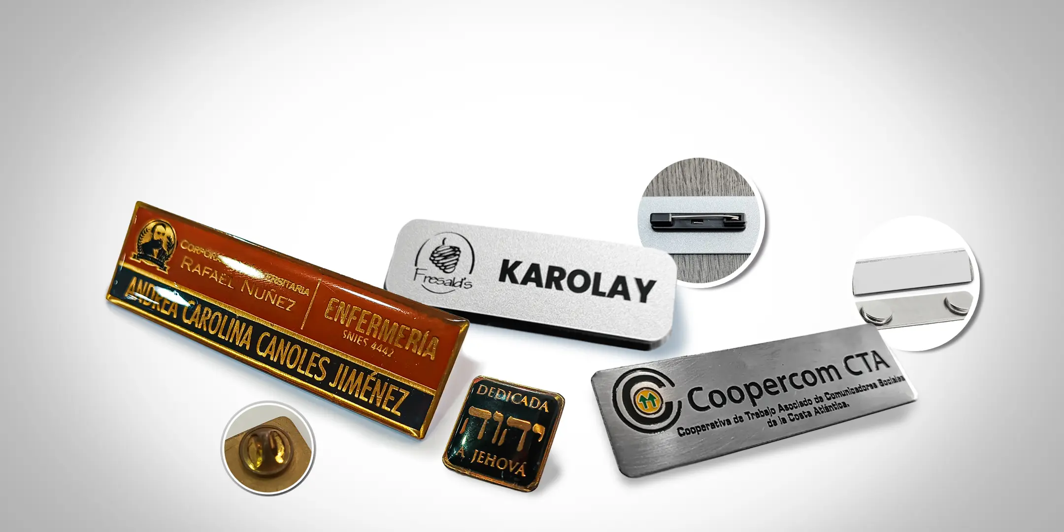 Pines y Gafetes Varios