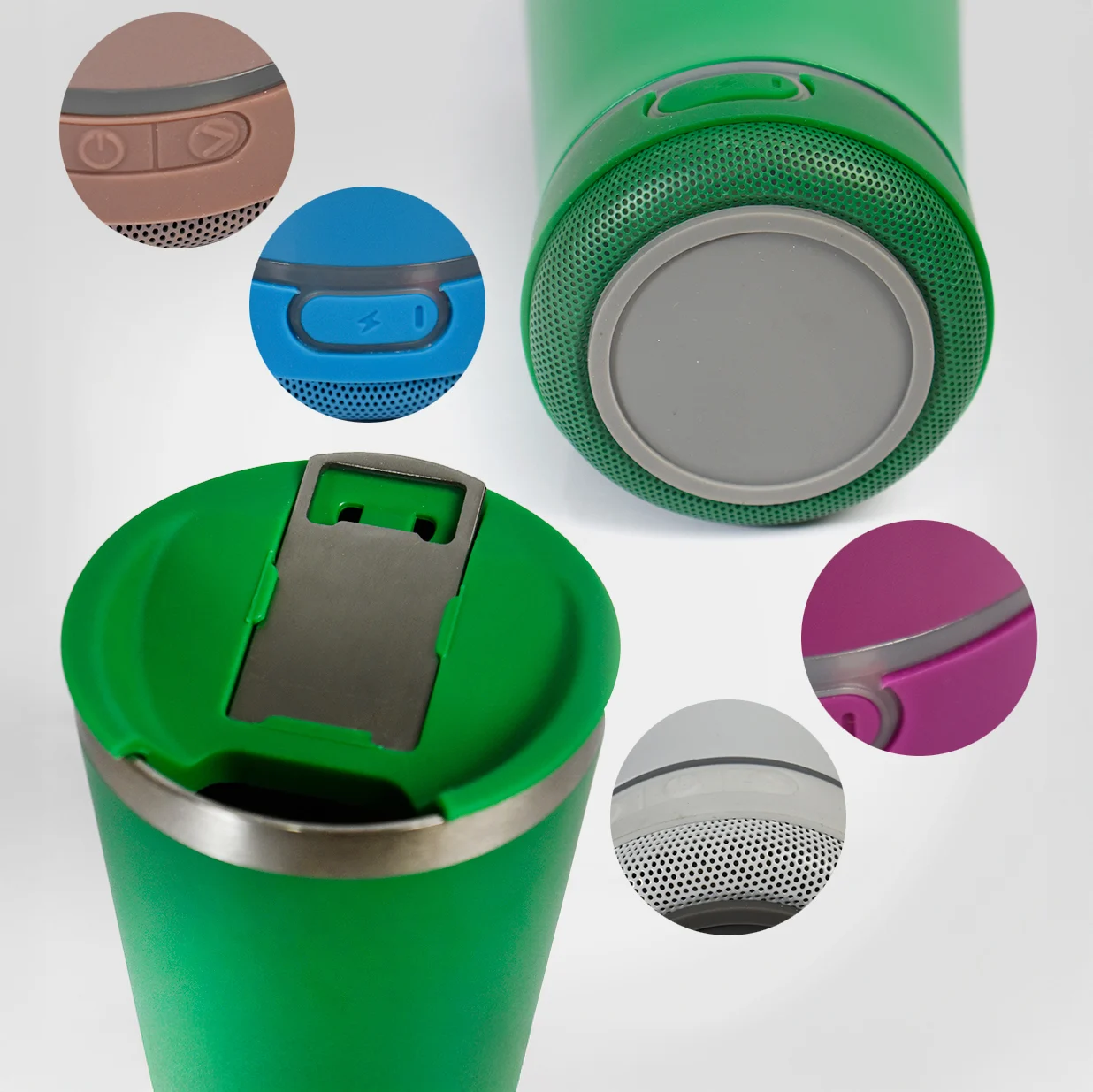 Termo Metálico Bluetooth